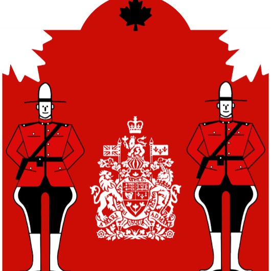 Canadees Burgerschap Viering Gift Spandoek