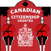 Canadees Burgerschap Viering Gift Spandoek