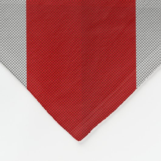 Canadees chroommanleder op koolstofvezelstijlen fleece deken (Hoek)