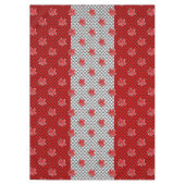 Canadees chroommanleder op koolstofvezelstijlen tafelkleed (Voorkant)