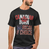 Canadees door Choice National Flag T-shirt (Voorkant)