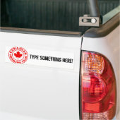 Canadees Drink team Bumpersticker (Op Truck)