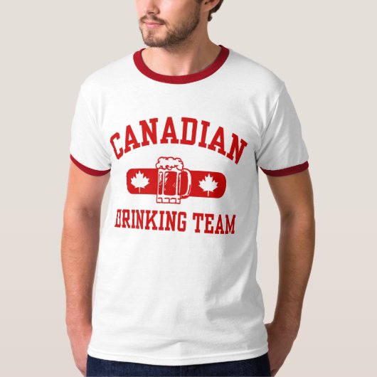 Canadees Drink team T-shirt (Voorkant)