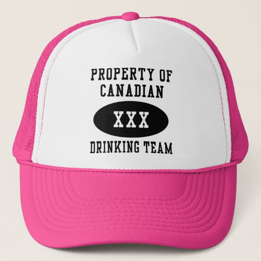 Canadees Drink team Trucker Pet (Voorkant)