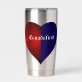 CANADEES EERSTE HART GEÏSOLEERDE DRINKBEKER (Voorkant)