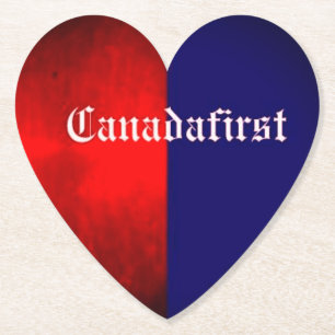 CANADEES EERSTE HART KARTONNEN ONDERZETTERS
