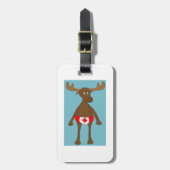 Canadees, Eh? Moose Bagagelabel (Voorkant verticaal)