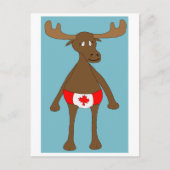 Canadees, Eh? Moose Briefkaart (Voorkant)
