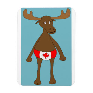 Canadees, Eh? Moose Magneet