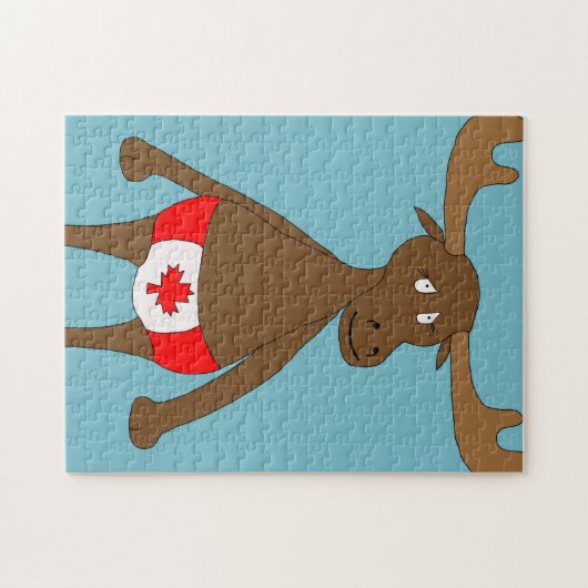 Canadees, Eh? Moose Puzzle Legpuzzel (Horizontaal)