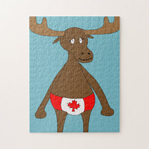 Canadees, Eh? Moose Puzzle Legpuzzel
