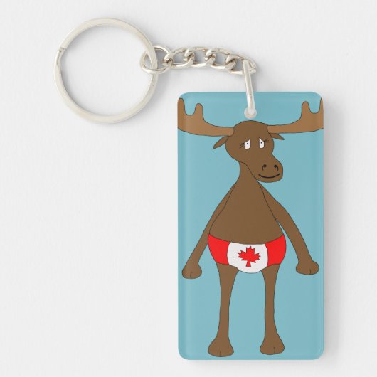 Canadees, Eh? Moose Sleutelhanger (Voorkant)