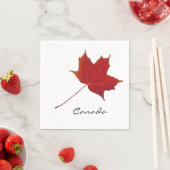 canadees esdoornblad servet (Insitu)