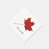 canadees esdoornblad servet (Hoek)