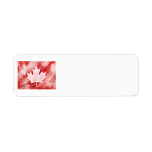 Canadees Etiket van het Esdoornblad