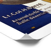 Canadees Francais (wit) Poster (Hoek)