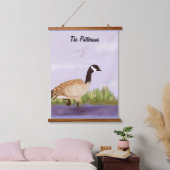 Canadees ganzenhout bedekt wandtapijt hangend wandkleed (Slaapkamer)