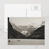 Canadees gebergte 2 briefkaart (Voorkant / Achterkant)