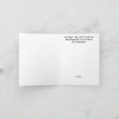 Canadees gebergte op paardenkerstKaart Kaart (Binnen)