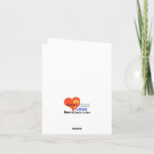 Canadees gebondente politie en Gnome kerstKaart Kaart (Achterkant)