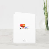 Canadees gebondente politiesnowflake kerstkaart kaart (Achterkant)