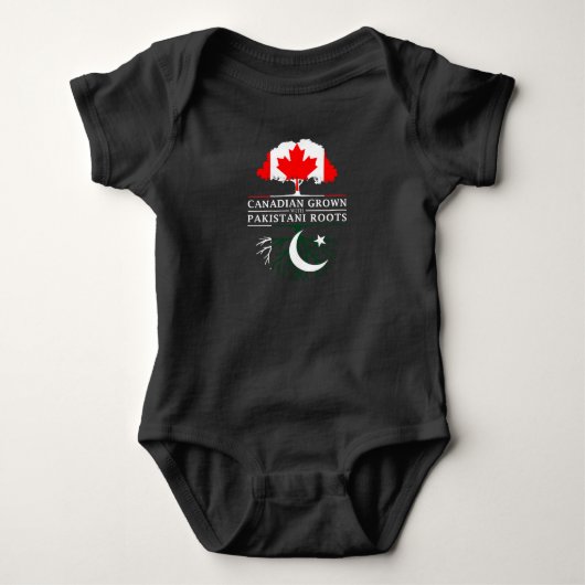Canadees gegroeid met Pakistaanse roetPakistan Romper (Voorkant)