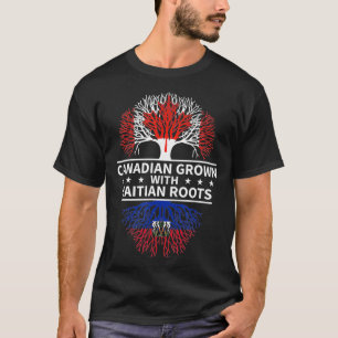 Canadees gekweekt met Haïtiaanse rooots Haïti T-shirt