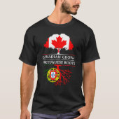 Canadees gekweekt met Portugese    wortelenPortuga T-shirt (Voorkant)