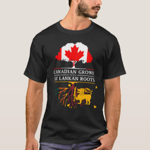Canadees gekweekt met Sri Lanka    RootsSri Lanka T-shirt