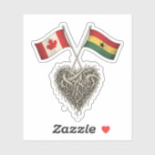 Canadees-Ghanees Sticker (Vel)