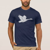 Canadees Goose Faded T-shirt (Voorkant)
