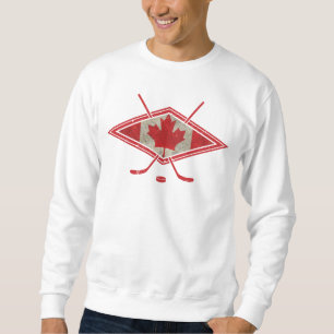 Canadees Hockey Flag Logo Sweatshirt
