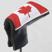 Canadees Hoesje van de Flag Putter Golf Golfheadcover (3/4 voorkant)