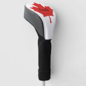 Canadees Hoesje van de Vlag Golf Golfheadcover (Schuin)