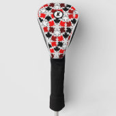 Canadees Initiaal van Maple Leaves Golfheadcover (Voorkant)