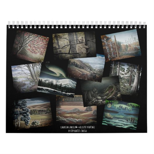 Canadees kalender voor in het wild levende dieren (Hoes)