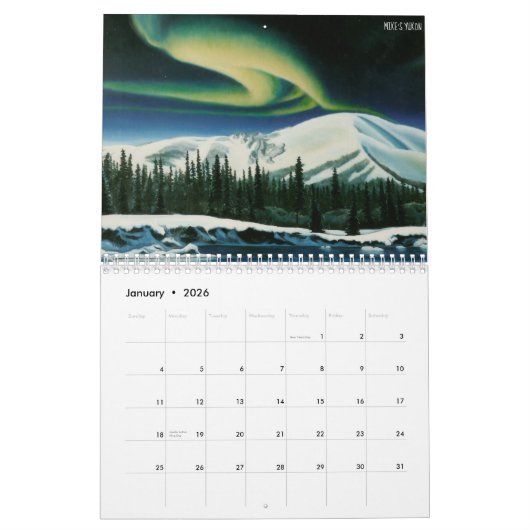 Canadees kalender voor in het wild levende dieren  (Jan 2026)