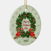 Canadees Keramisch Ornament (Rechts)