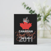 Canadees koninklijk bezoek - William & Kate bruilo Briefkaart (Staand voorkant)