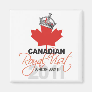 Canadees koninklijk bezoek - William & Kate bruilo Magneet