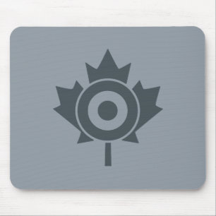 Canadees Label Maple Leaf Roundel Mod Muismat