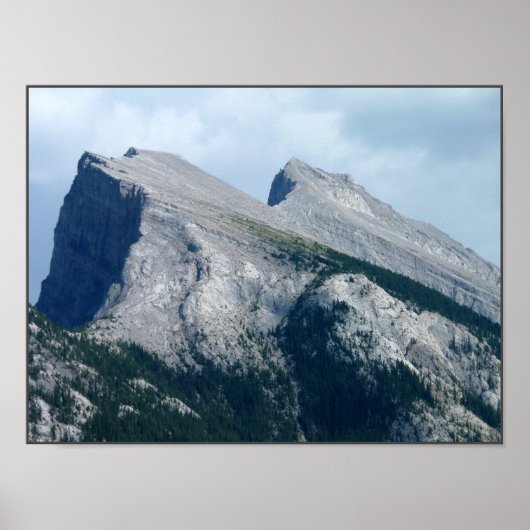 Canadees landschap Banff Rocky Mountains Poster (Voorkant)