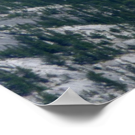 Canadees landschap Banff Rocky Mountains Poster (Hoek)