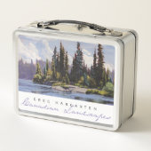 Canadees landschap: Boven Nistowiak Lunch Box (Achterkant)