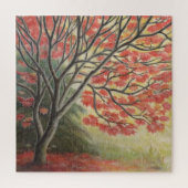 Canadees landschap — Puzzles — Autumn Maple Legpuzzel (Verticaal)