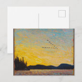  Canadees landschapsschilderij van Tom Thomson Briefkaart (Voorkant / Achterkant)
