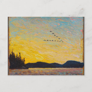  Canadees landschapsschilderij van Tom Thomson Briefkaart