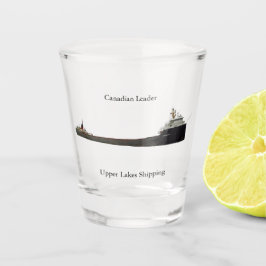 Canadees leader-schotglas shot glas