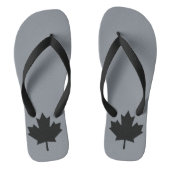 Canadees lef-decor teenslippers (Voetbed)