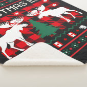 Canadees lelijk kersttrui ontwerp sherpa deken (3/4)